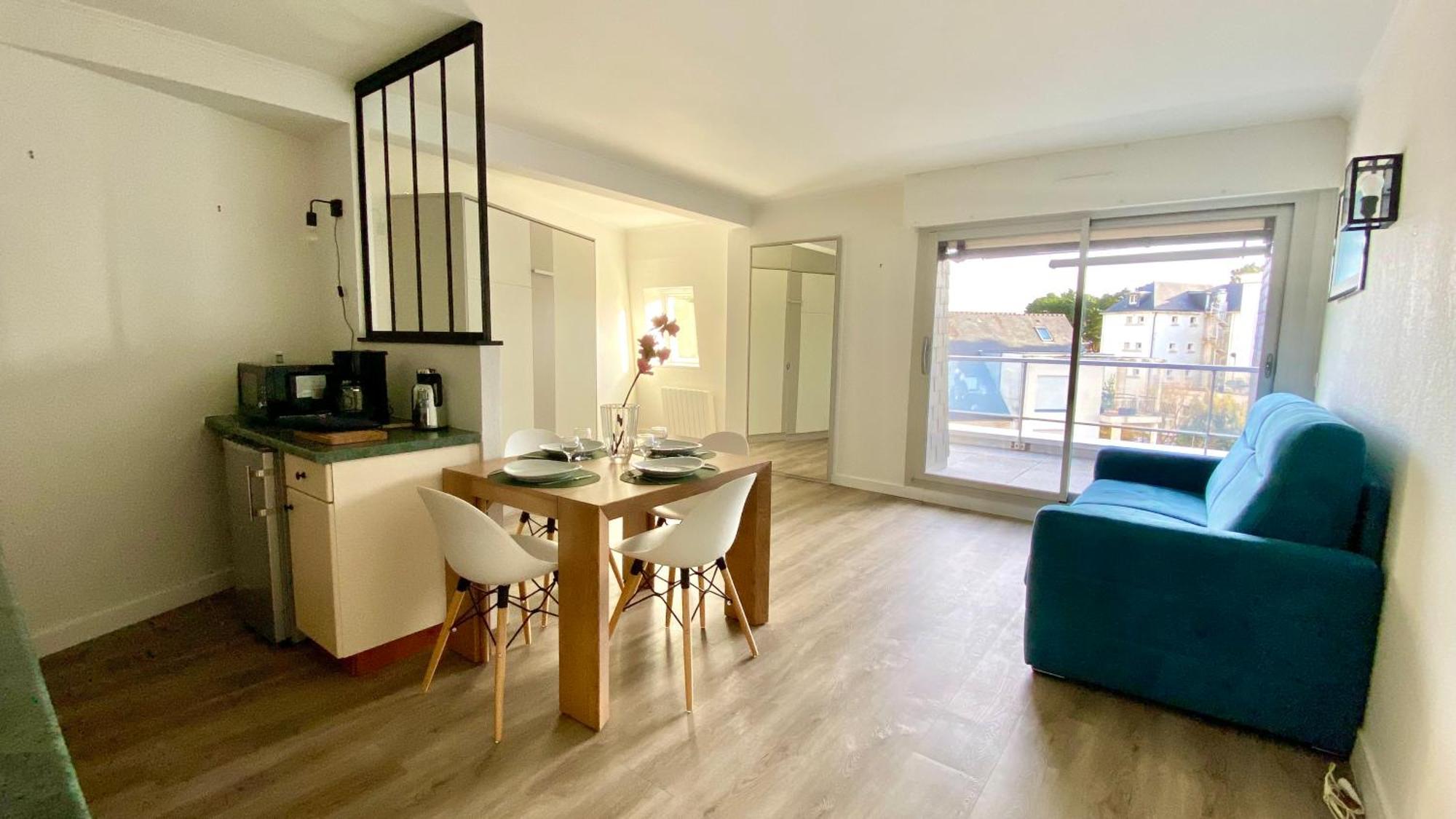 Appartement Avec Vue Mer Et Parking Benodet Exterior photo