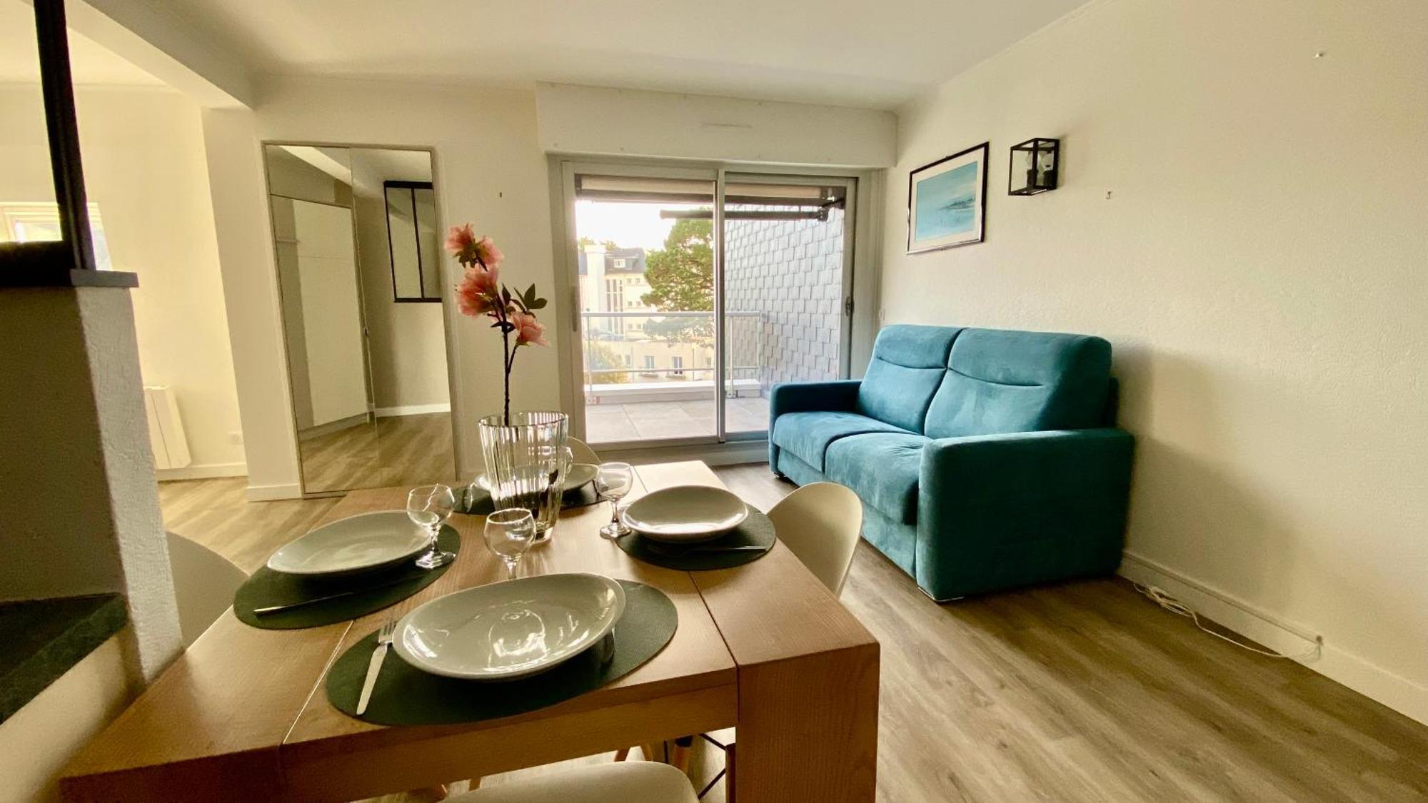Appartement Avec Vue Mer Et Parking Benodet Exterior photo